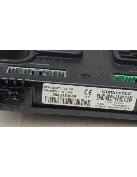 Moduł BCM Renault MEGANE III S180098701 284B15364R