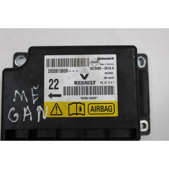 Sterownik airbag 285581365R Renault Megane