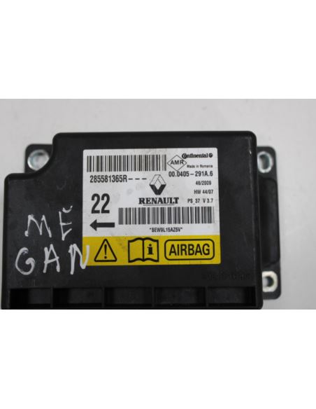 Sterownik airbag 285581365R Renault Megane