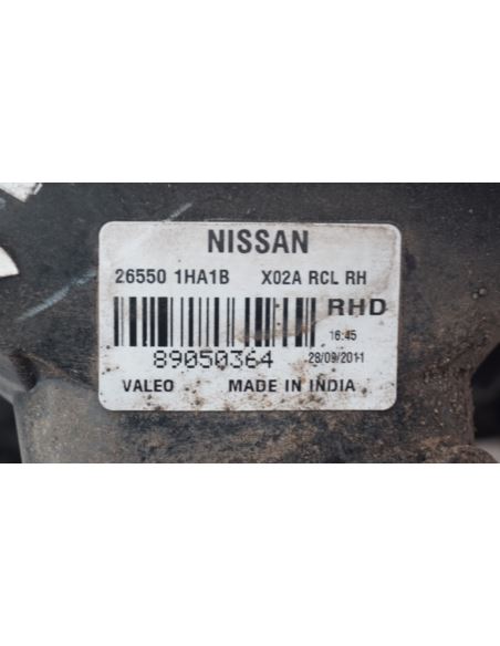 Lampa prawa tylna Nissan MICRA K13 26550-1HA1B