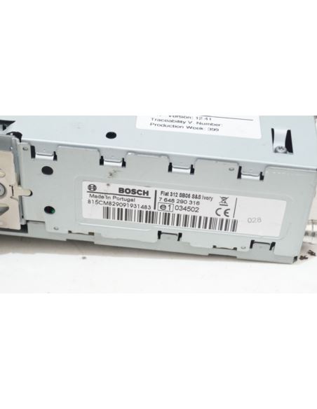 Radio fabryczne CD Fiat 500 7648290316