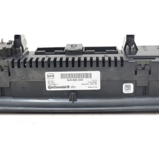 Panel klimatyzacji nawiewu Seat IBIZA 6J