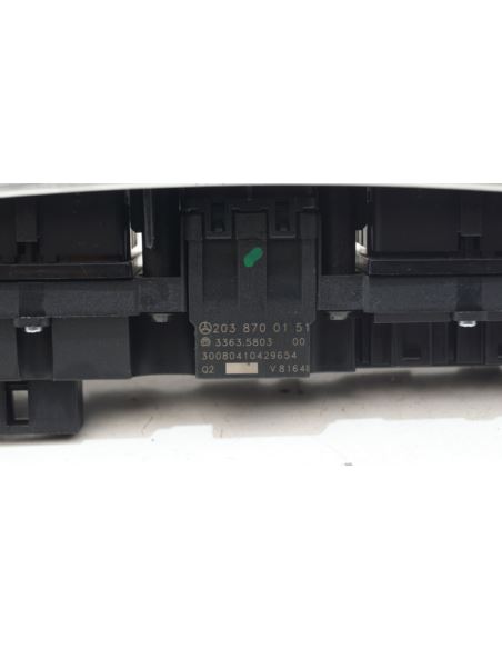 Panel sterowania przełączniki Mercedes CLC CL203