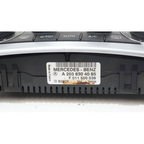Panel klimatyzacji Mercedes CLC CL203 A2038304085