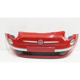 Zderzak przedni kompletny Fiat 500 czerwony