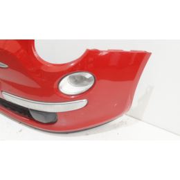 Zderzak przedni kompletny Fiat 500 czerwony 2