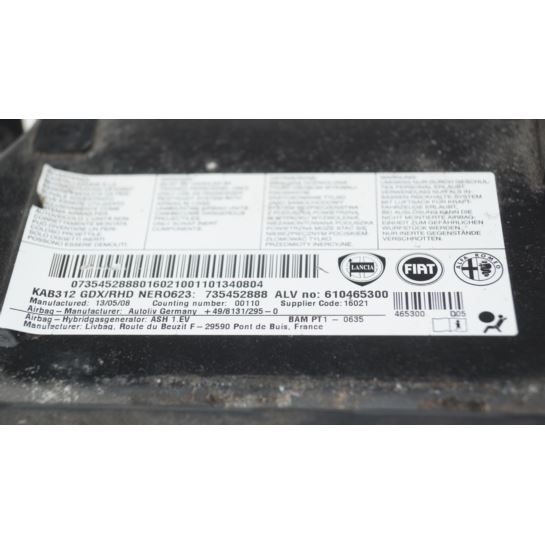 Poduszka kolanowa Fiat 500 735452888