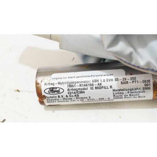 Kurtyna AIRBAG prawa Ford KUGA MK1 7M51-R14K159-AK