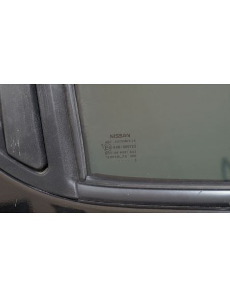 Drzwi tylne prawe szyba Nissan JUKE F15 czarne