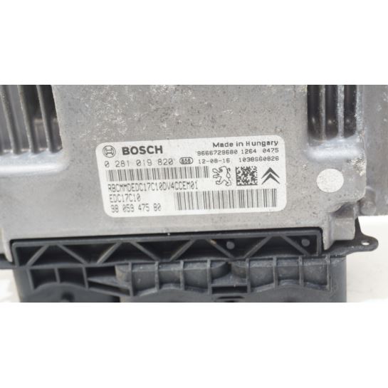 Komputer silnika ECU Peugeot 208 1.6HDI 9666729680