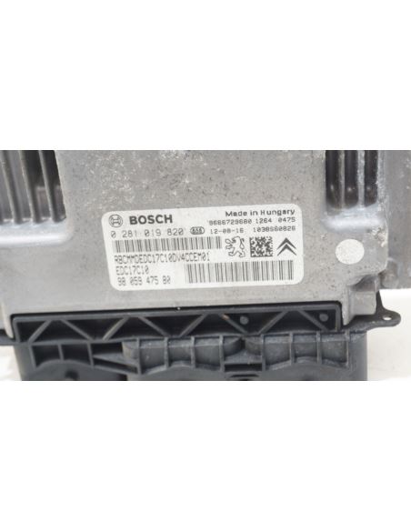 Komputer silnika ECU Peugeot 208 1.6HDI 9666729680