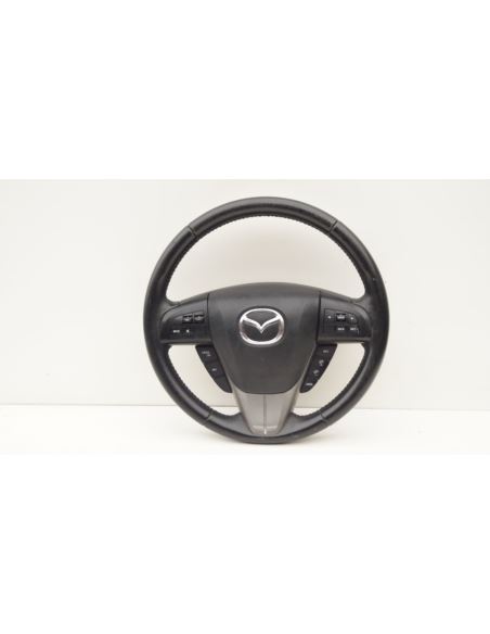 Kierownica skórzana z poduszką multi Mazda 3