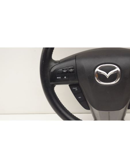 Kierownica skórzana z poduszką multi Mazda 3