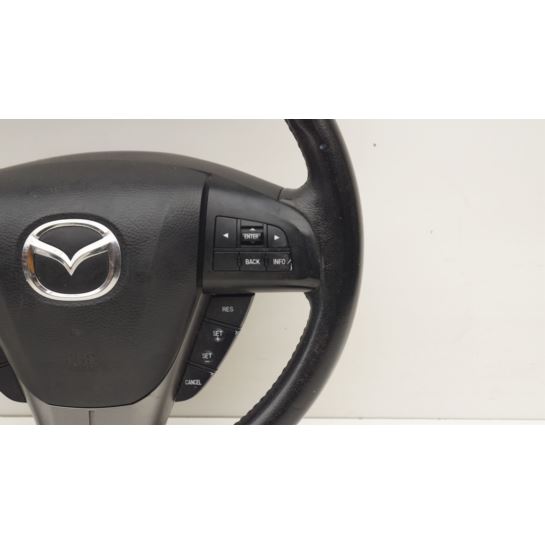 Kierownica skórzana z poduszką multi Mazda 3