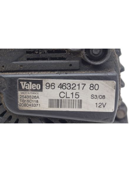 Alternator Peugeot Citroen 1.6 2.0 HDI 9646321780