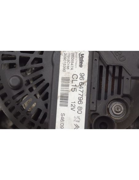 Alternator 9664779680 Peugeot Citroen Fiat 1.6 HDI Alternator 9664779680 Peugeot Citroen Fiat 1.6 HDI