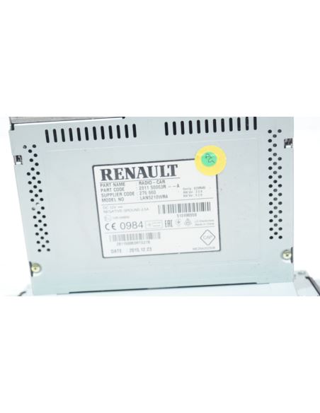 Radio monitor nawigacji Renault CLIO IV CAPTUR I
