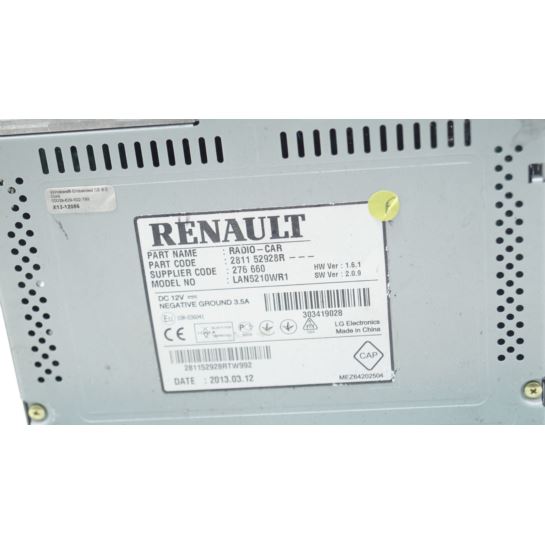 Radio wyświetlacz nawigacja Renault CLIO IV