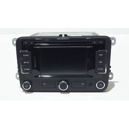 Radio CD nawigacja wyświetlacz Skoda 3T0035192M