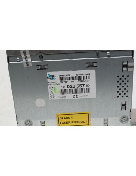 Radio CD nawigacja Peugeot 508 9802655780