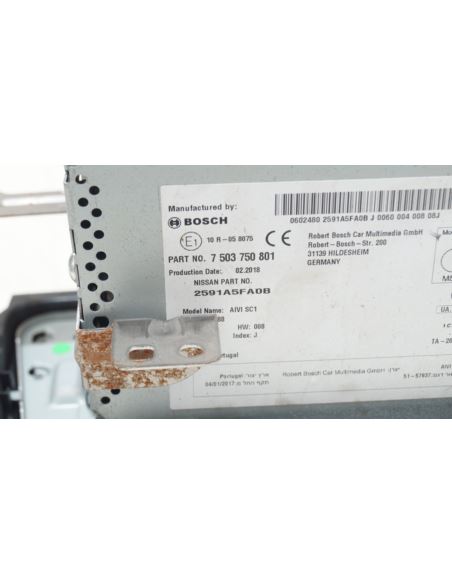 Radio CD nawigacja Nissan MICRA K14 2591A5FA0B