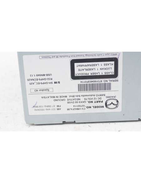 Radio nawigacja fabryczna Mazda 6 GJ GKK966DV0B