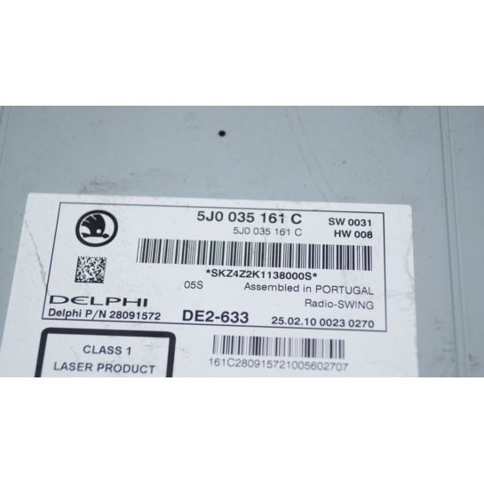Radio CD MP3 fabryczne Skoda Roomster Fabia II