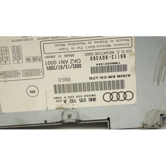 Radio nawigacja Audi A4 B7 04-07r 8H0035192A
