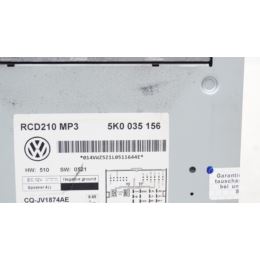 Rado CD MP3 AUX VW GOLF VI Touran JETTA 2