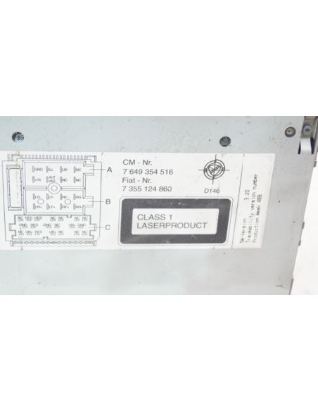Radio fabryczne CD Fiat DOBLO II Opel COMBO D