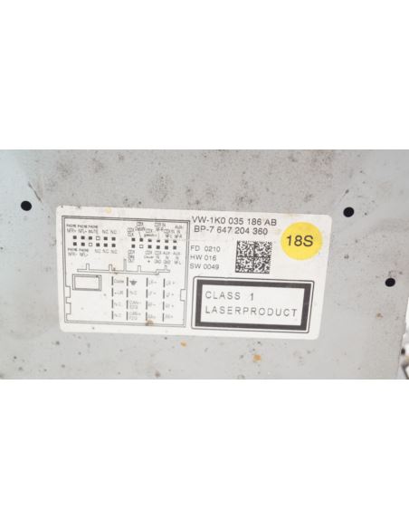 Radio CD VW GOLF V CADDY III TOURAN PASSAT