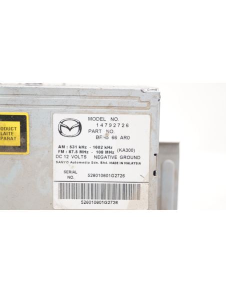 Radio CD fabryczne Mazda 3 BL BFH566AR0