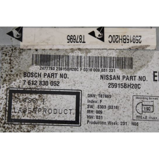 Radio CD nawigacja Nissan QASHQAI J10 LIFT