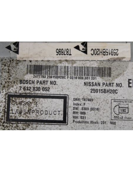 Radio CD nawigacja Nissan QASHQAI J10 LIFT