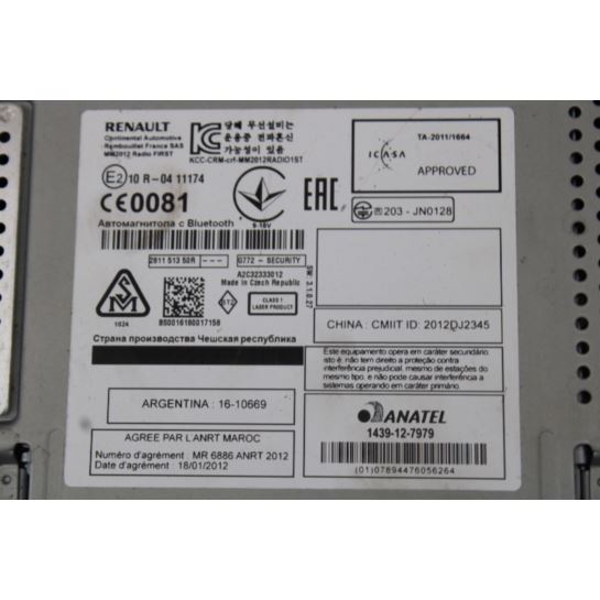 Radio fabryczne CD Renault Megane III 281151350R
