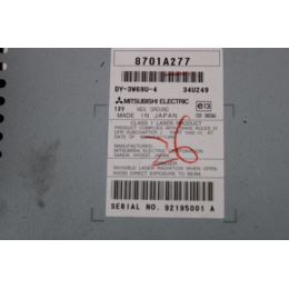 Radio CD Mitsubishi LANCER VIII 8701A277 2