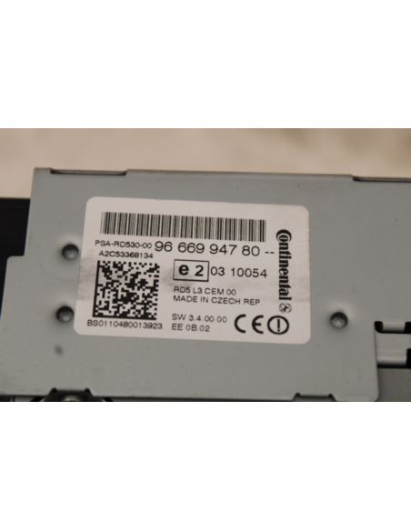 Radio fabryczne CD Citroen C4 II 9666994780