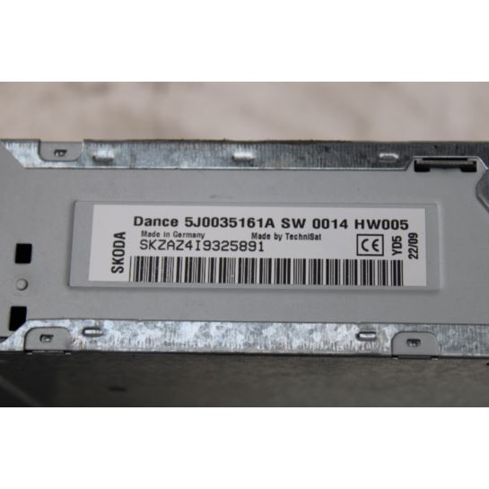 Radio CD Skoda Fabia II 5J0035161A