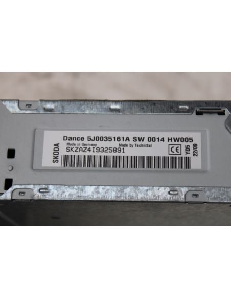 Radio CD Skoda Fabia II 5J0035161A
