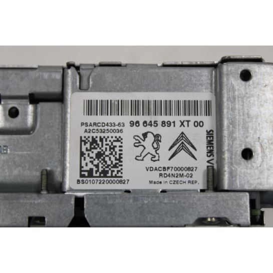 Radio CD 96645891XT00 Citroen C4 Grand Picasso