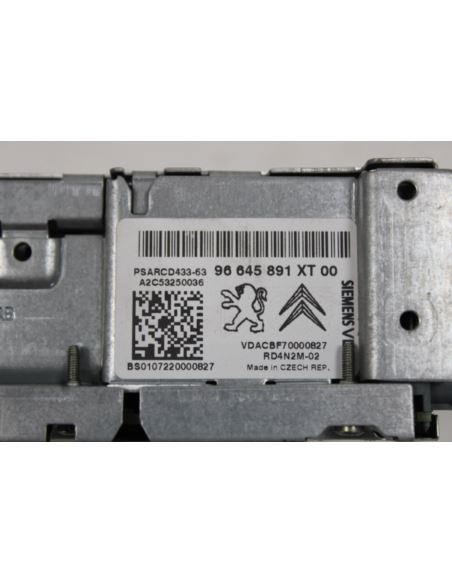 Radio CD 96645891XT00 Citroen C4 Grand Picasso