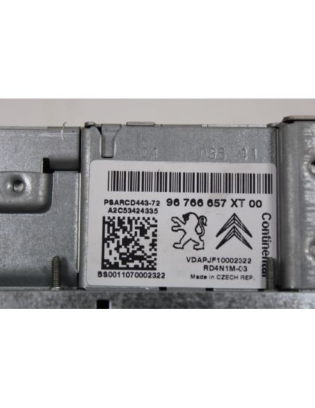 Radio CD 96766657XT00 Citroen C4 Picasso