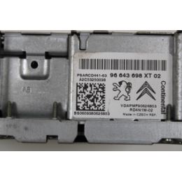 Radio CD 96643698XT02 Citroen Peugeot 96643698XT02 2