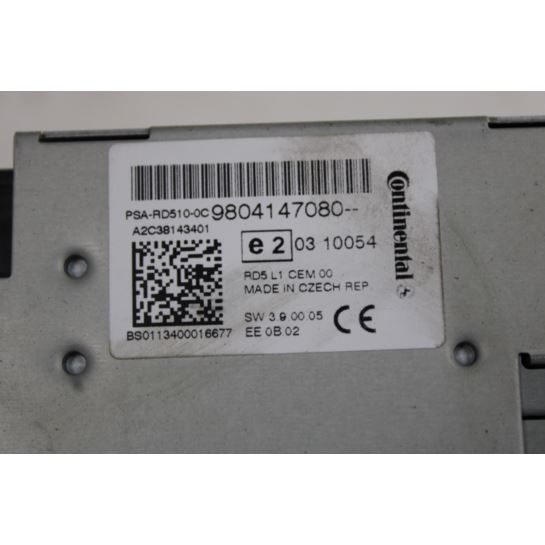 Radio CD 9804147080 Citroen C4 9804147080
