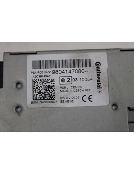 Radio CD 9804147080 Citroen C4 9804147080