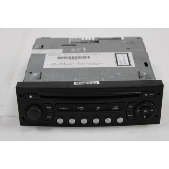 Radio CD 9664769977 Peugeot 2007 307 9664769977