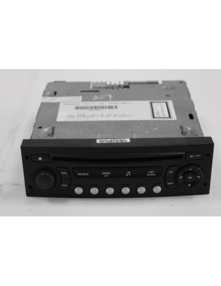 Radio CD 9664769977 Peugeot 2007 307 9664769977