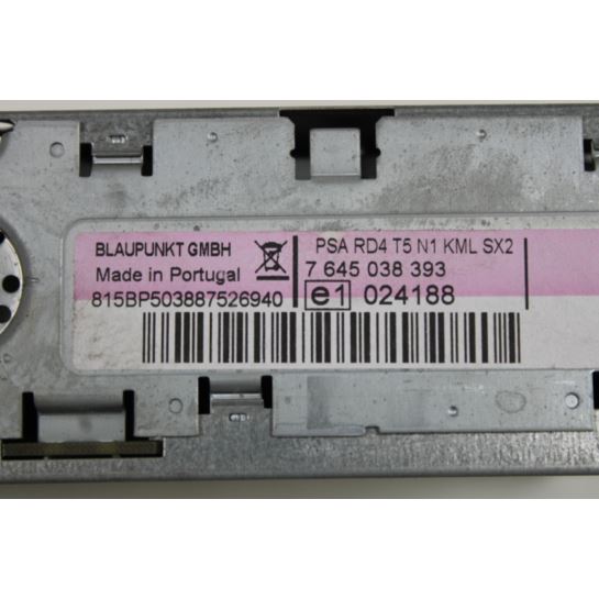 Radio CD 9664769977 Peugeot 2007 307 9664769977