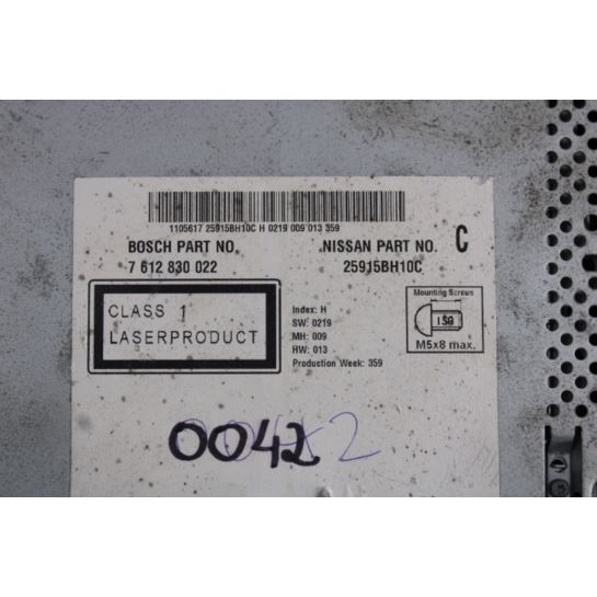 Radio NAVI 7612830022 NISSAN QASHQAI