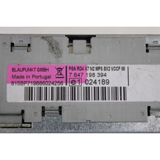 Radio fabryczne CD 9663080277 Citroen C5